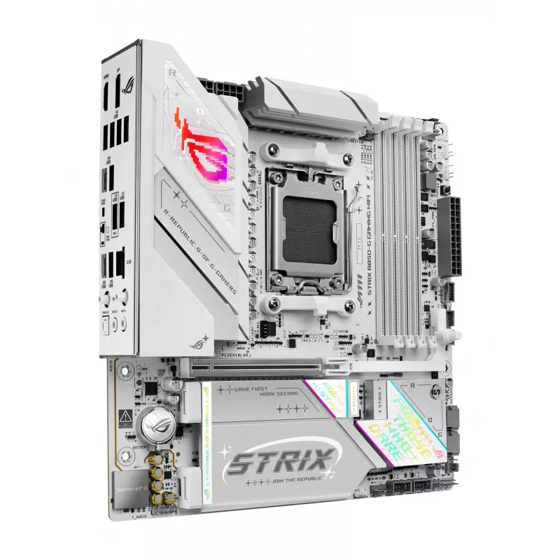 Pagrindinė plokštė ASUS ROG STRIX B850-G GAMING WIFI AMD B850 Socket AM5 micro ATX