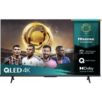 Hisense 50E77Q PRO 127 cm (50 colių) 4K Ultra HD QLED išmanusis televizorius su Wi-Fi, juodas