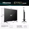 Hisense 50E77Q PRO 127 cm (50 colių) 4K Ultra HD QLED išmanusis televizorius su Wi-Fi, juodas