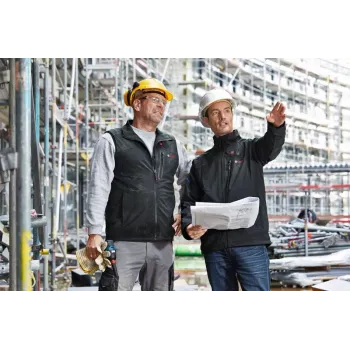 Bosch GHV 12+18V XA Professional šildoma liemenė, dydis S, juoda