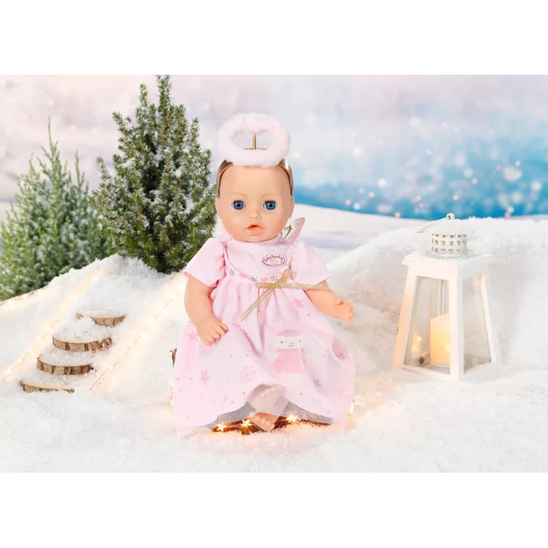 Kalėdinis drabužių komplektas lėlei Zapf Creation Baby Annabell Season X-Mas Outfit 43 cm