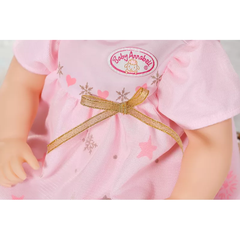 Kalėdinis drabužių komplektas lėlei Zapf Creation Baby Annabell Season X-Mas Outfit 43 cm