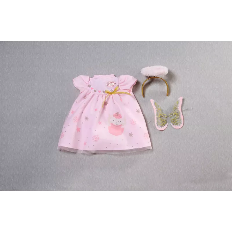 Kalėdinis drabužių komplektas lėlei Zapf Creation Baby Annabell Season X-Mas Outfit 43 cm