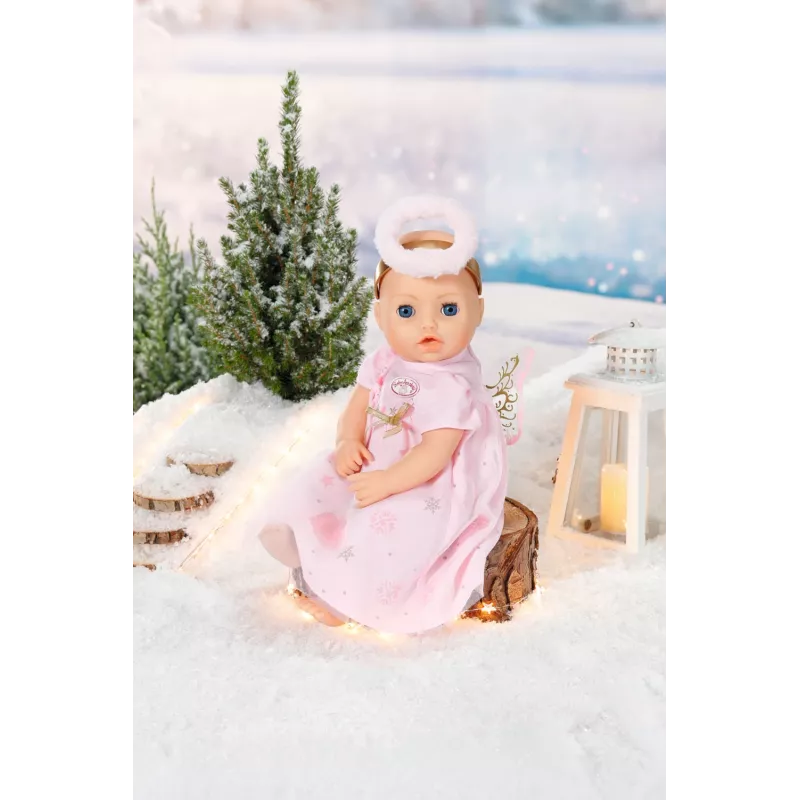 Kalėdinis drabužių komplektas lėlei Zapf Creation Baby Annabell Season X-Mas Outfit 43 cm