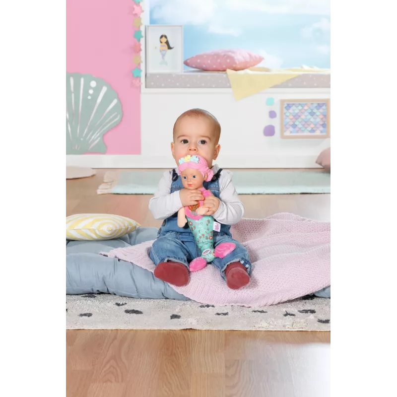 Kūdikio lėlė BABY born Undinė 33 cm skalbiama įvairiaspalvė