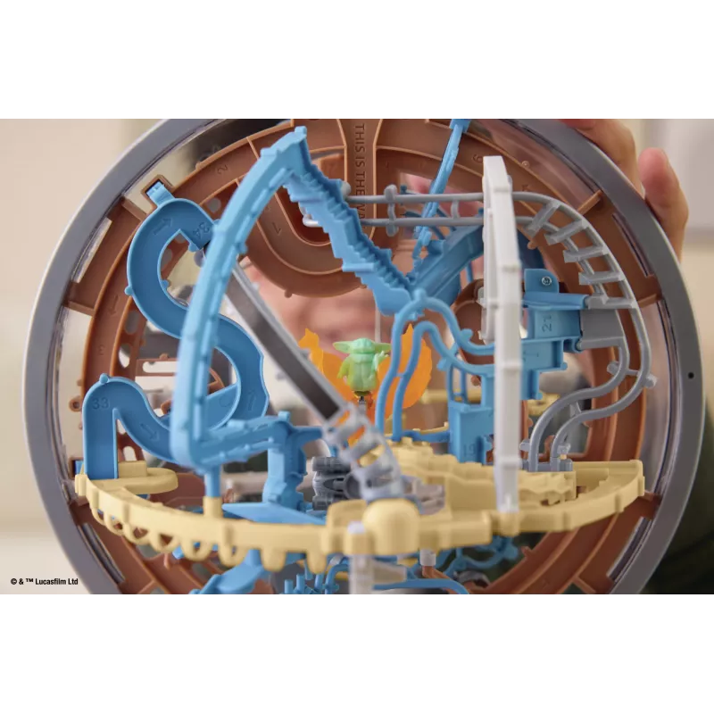 3D labirinto žaidimas Spin Master Perplexus Star Wars The Mandalorian – rankinis judesio labirintas