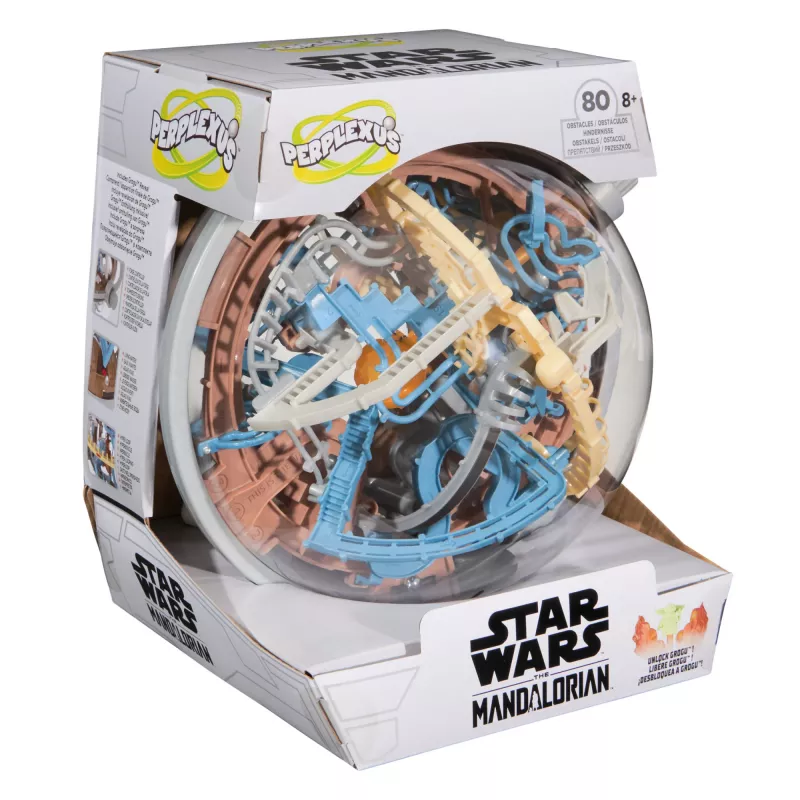 3D labirinto žaidimas Spin Master Perplexus Star Wars The Mandalorian – rankinis judesio labirintas