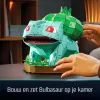 4D Build Pokémon Bulbazaur 3D Modelio Rinkinys – Kanto Pirmojo Partnerio Kolekcija, 195 Detalių, Nuo 12 Metų