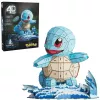 4D Build Pokémon Squirtle 3D modelio rinkinys – Kanto pirmųjų partnerių kolekcija, 180 dalių, nuo 12 metų