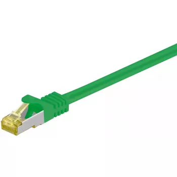 Goobay 91577 RJ-45 Cat7 0,5 m tinklo kabelis žalias