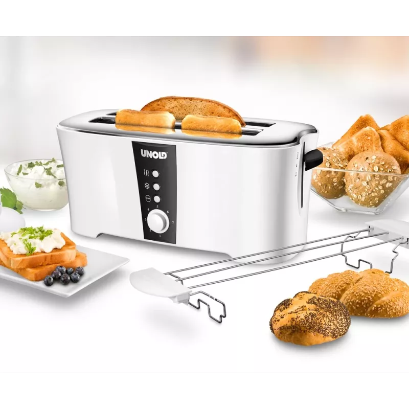 Skrudintuvas Unold Design Dual 4 riekėms 1350 W Baltas Juodas