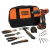 Gręžtuvas su pistoleto rankena Black & Decker BDCDD12-QW, be rakto, 1,5 Ah