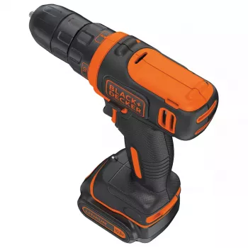 Gręžtuvas su pistoleto rankena Black & Decker BDCDD12-QW, be rakto, 1,5 Ah