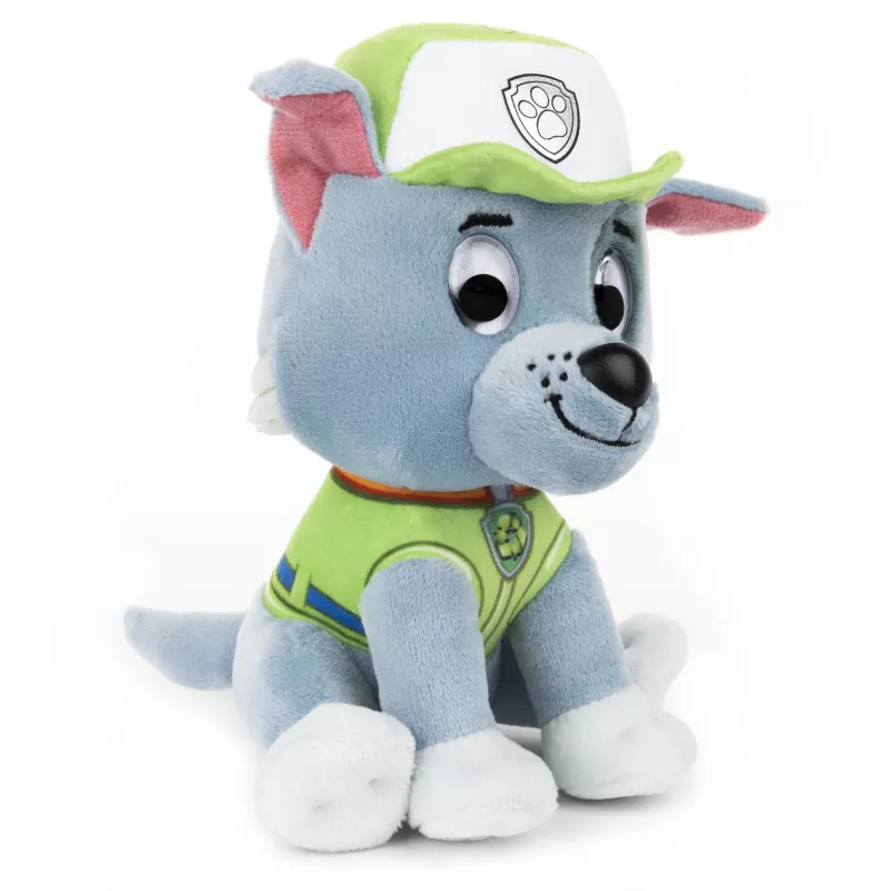 GUND Paw Patrol Rocky minkštas žaislas su perdirbimo uniforma, 15 cm