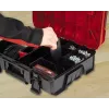 Dėžutė smulkioms detalėms Einhell E-Case S-F polipropileno juoda raudona 42x28x9,5 cm