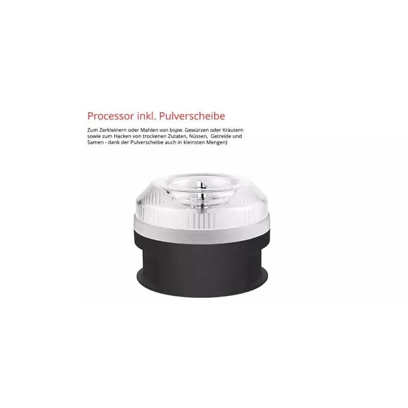 Panardinamas blenderis ESGE M 200 BBQ, 200 W, 10 L, juodas/chromas