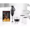 Panardinamas blenderis ESGE M 200 BBQ, 200 W, 10 L, juodas/chromas