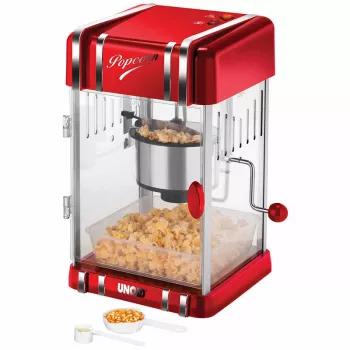 Unold 48535 spragintų kukurūzų aparatas Raudonas, Sidabrinis 300 W