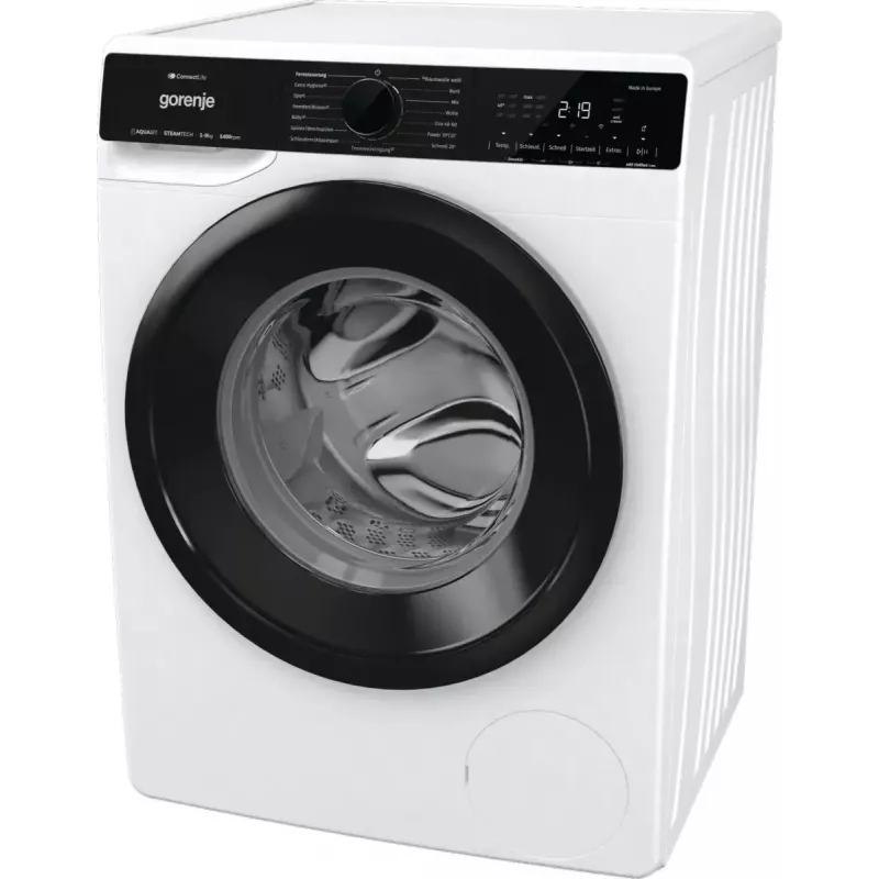 Skalbimo mašina Gorenje G600 WPNA94A1TS pakrovimas iš priekio 9 kg 1300 aps./min. Balta A