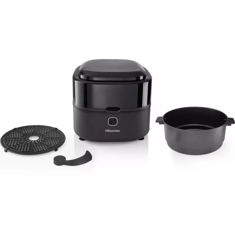 Karšto oro gruzdintuvė Hisense HAF1350DR, viena, 6,7 L, 1350 W, juoda