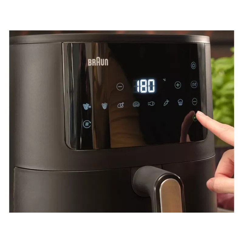Braun MultiFry 3 Single 4.3 L 1500 W Karšto oro gruzdintuvė Juoda