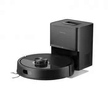 Roborock Q7 TF+ dulkių siurblys robotas, be maišelio, šlapias valymas, 0,2 L talpa, 3200 mAh baterija, 150 min veikimo laikas, 65 dB, RockDock Plus įkrovimo ir oro valymo stotelė