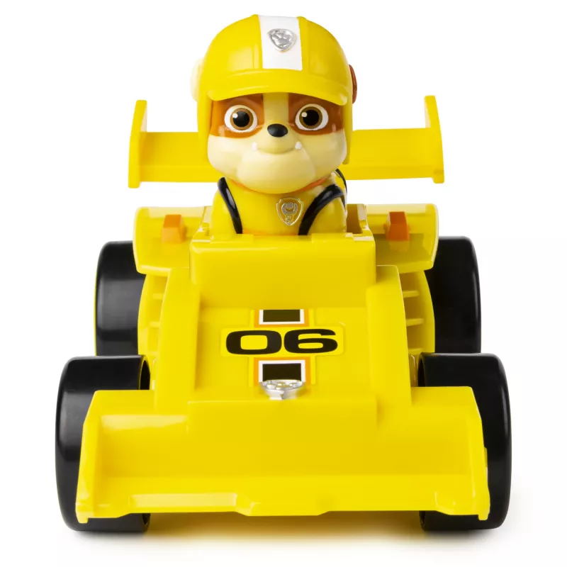 PAW Patrol Ready, Race, Rescue Rubble’s Race & Go Deluxe automobilis su garsais, nuo 3 metų