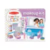 Melissa & Doug Love Your Look apsimestinis makiažo rinkinys – 16 dalių žaidimų rinkinys be netvarkos (NE TURI TIKRŲ KOSMETIKOS)