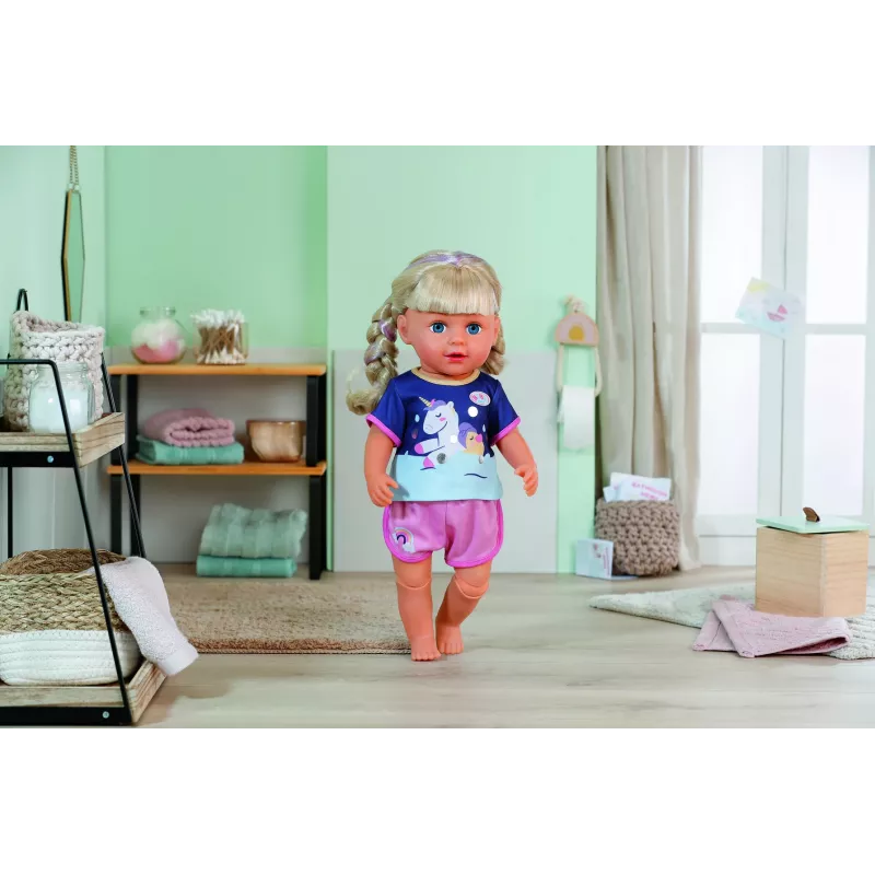 BABY born Unicorn Short Pyjamas 43cm lėlės pižama