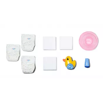 Prienė lėlėms ZAPF BABY born Potty Set, įvairiaspalvis, nuo 3 metų