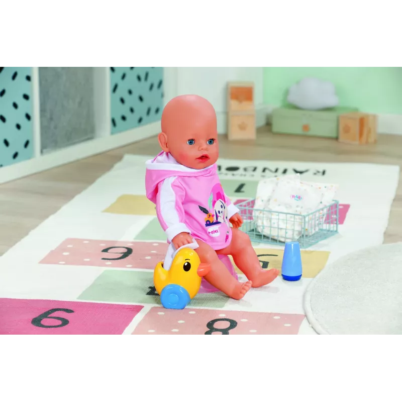 Prienė lėlėms ZAPF BABY born Potty Set, įvairiaspalvis, nuo 3 metų