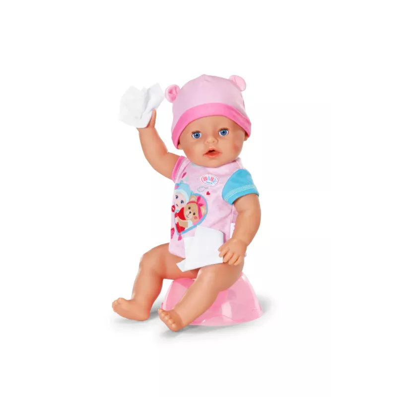 Prienė lėlėms ZAPF BABY born Potty Set, įvairiaspalvis, nuo 3 metų