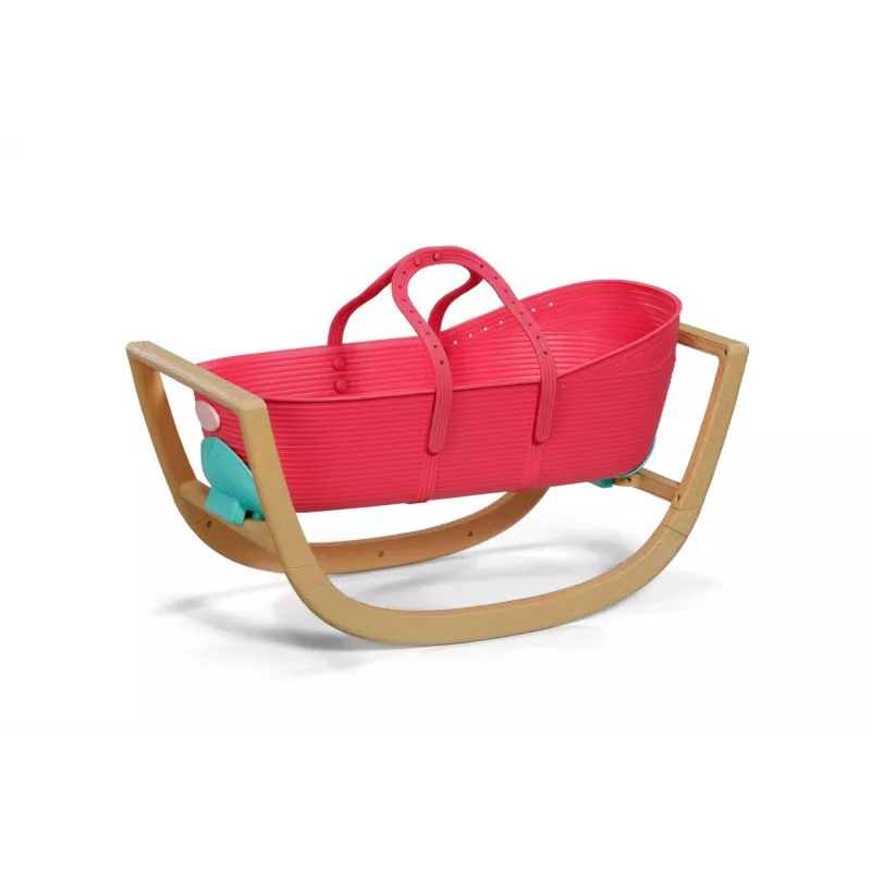 Lovutė lėlėms Zapf Creation BABY born 3-in-1 Pinplay – lėlių baldai, paverčiama lopšys/lovutė/nešynė