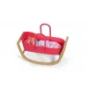 Lovutė lėlėms Zapf Creation BABY born 3-in-1 Pinplay – lėlių baldai, paverčiama lopšys/lovutė/nešynė