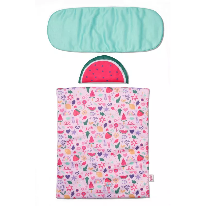Lovutė lėlėms Zapf Creation BABY born 3-in-1 Pinplay – lėlių baldai, paverčiama lopšys/lovutė/nešynė