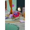 Lovutė lėlėms Zapf Creation BABY born 3-in-1 Pinplay – lėlių baldai, paverčiama lopšys/lovutė/nešynė