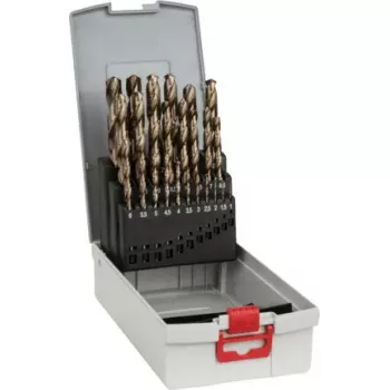Gręžtų rinkinys Bosch HSS Twist Drill Bits Cobalt 25 vnt.