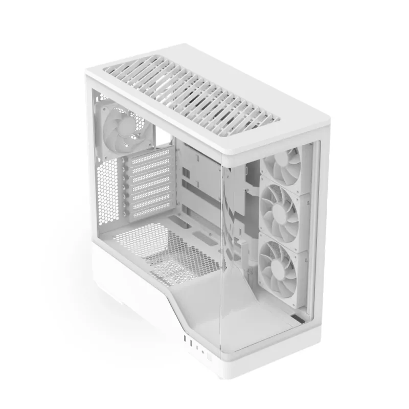 PC korpusas AEROCOOL Geh Midi P500A White – vidutinis bokštas ATX, baltas