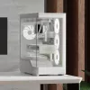 PC korpusas AEROCOOL Geh Midi P500A White – vidutinis bokštas ATX, baltas
