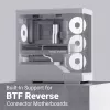 PC korpusas AEROCOOL Geh Midi P500A White – vidutinis bokštas ATX, baltas