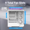 PC korpusas AEROCOOL Geh Midi P500A White – vidutinis bokštas ATX, baltas
