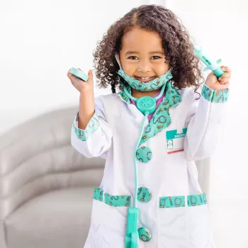Melissa & Doug MPP RLP Doctor Rl Ply Costume Set GML - vaikiškas gydytojo kostiumas
