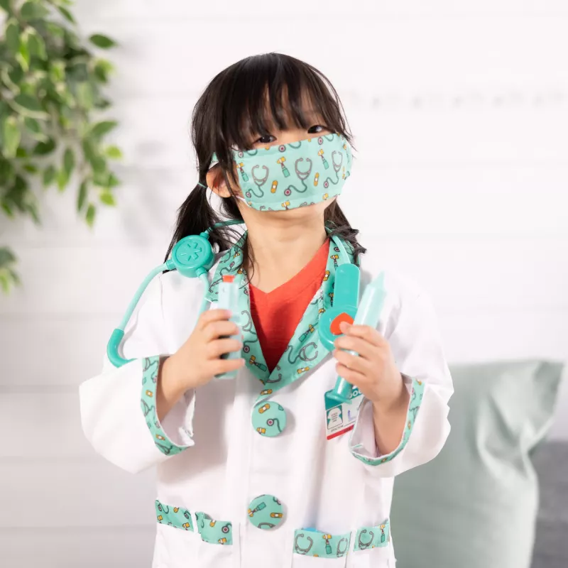 Melissa & Doug MPP RLP Doctor Rl Ply Costume Set GML - vaikiškas gydytojo kostiumas
