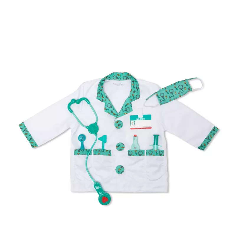 Melissa & Doug MPP RLP Doctor Rl Ply Costume Set GML - vaikiškas gydytojo kostiumas