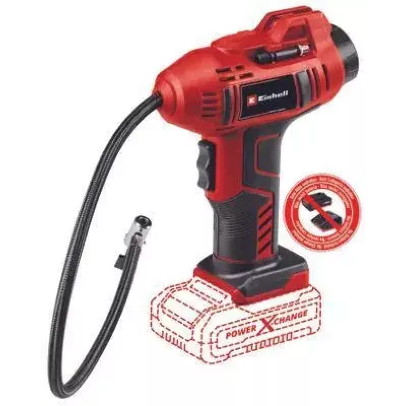 Oro kompresorius Einhell CE-CC 18 Li-Solo 12 l/min 11 bar, be akumuliatoriaus