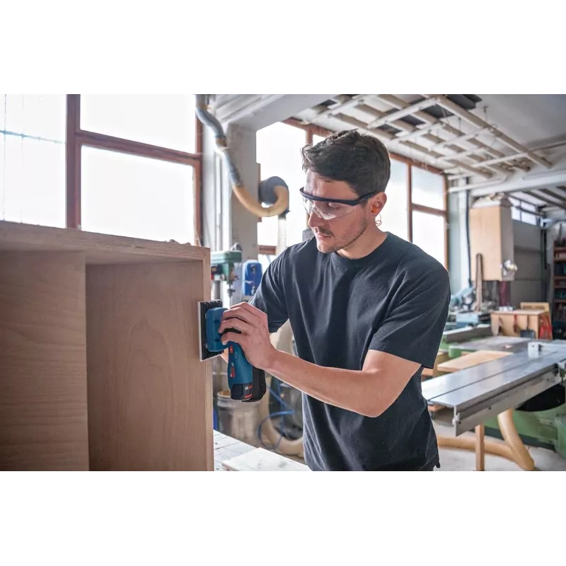 Bosch GSS 12V-13 PROFESSIONAL Belaidis atsitiktinis orbitinis šlifuoklis 1000 RPM 2000 OPM Juoda, Mėlyna, Raudona