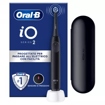 BRAUN Oral‑B iO Series 2 Night Black įkraunamas elektrinis dantų šepetėlis