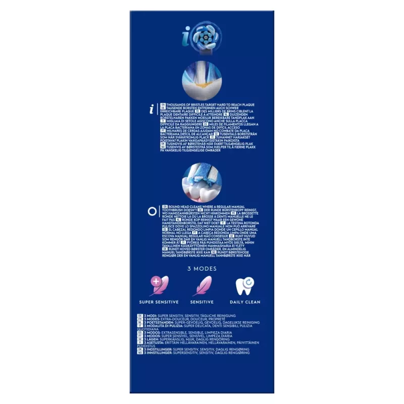 Elektroninis dantų šepetėlis BRAUN Oral‑B iO Series 2 Duo Juodas/Žalias, įkraunamas, modelis 62418