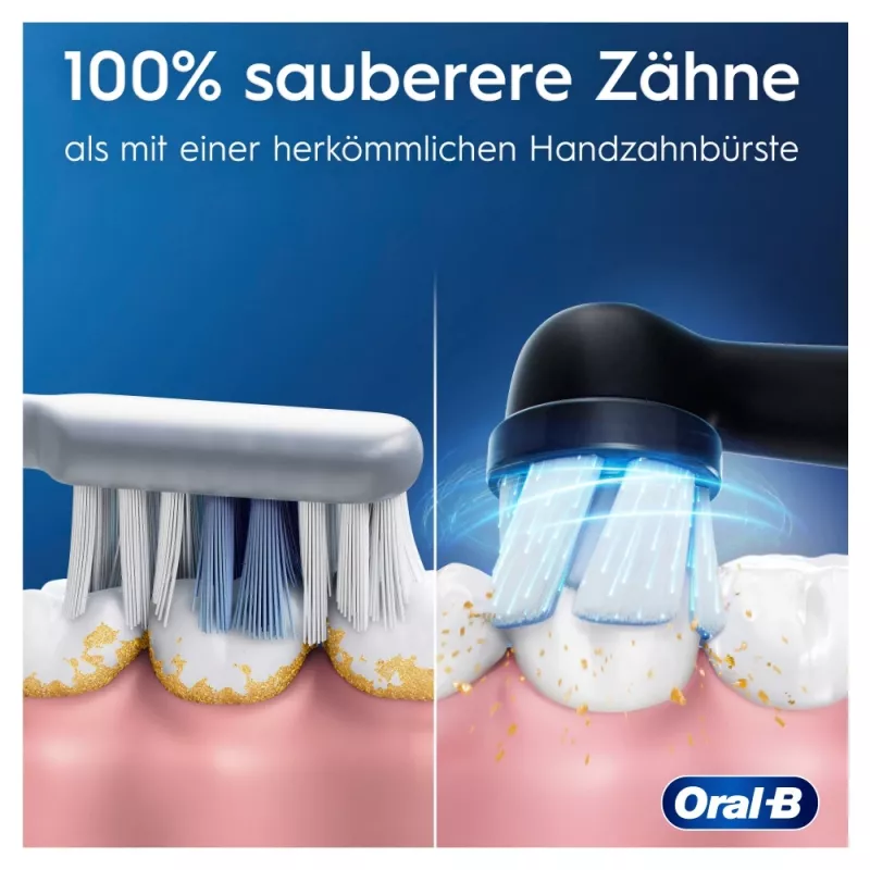 Elektroninis dantų šepetėlis BRAUN Oral‑B iO Series 2 Duo Juodas/Žalias, įkraunamas, modelis 62418