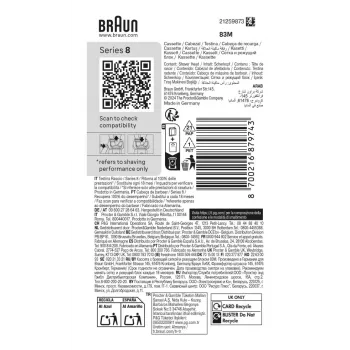 Braun Series 8 83 M Skustuvo galvutė